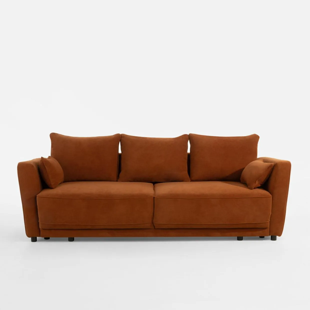 Sofa 3-osobowa pomarańczowa ANDORA