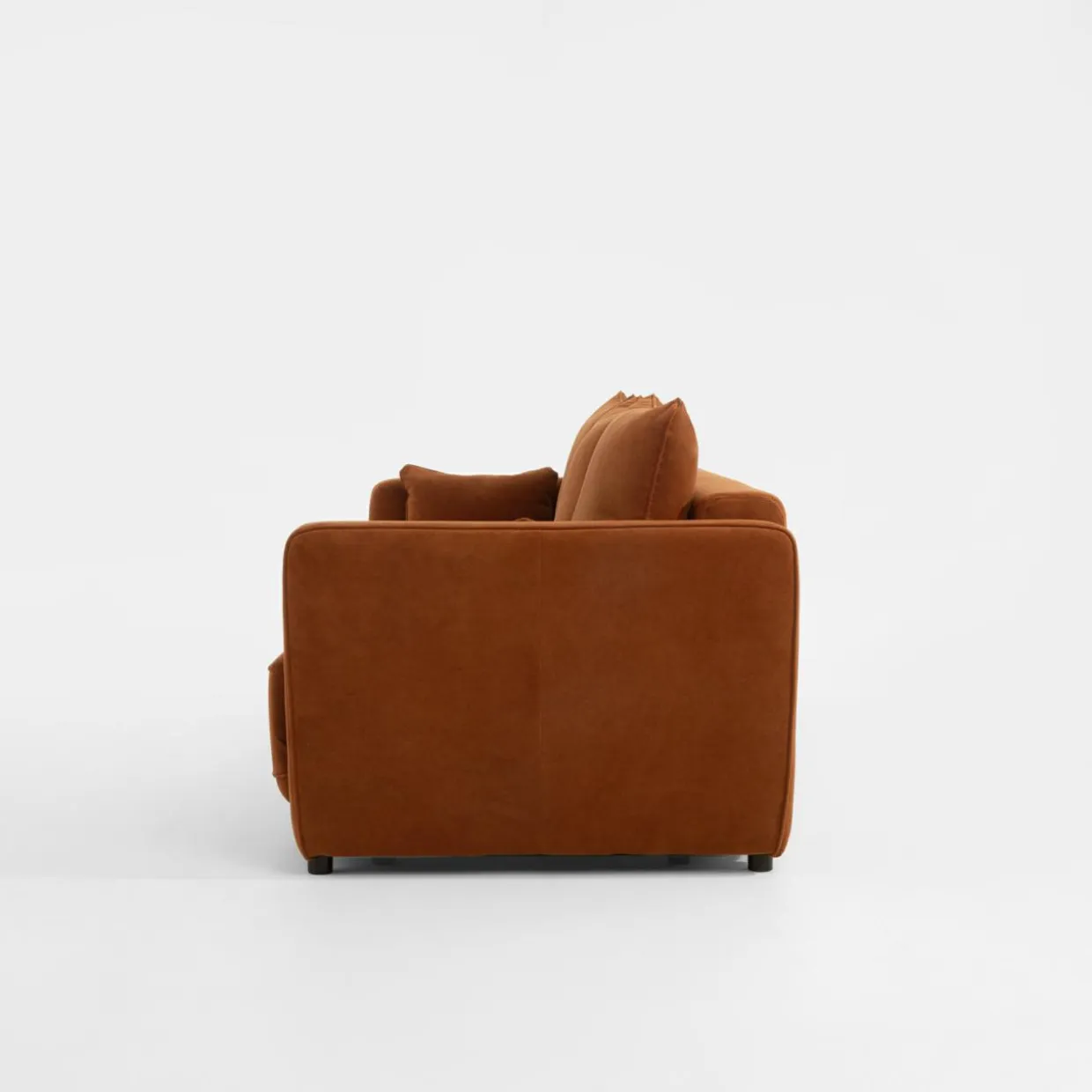Sofa 3-osobowa pomarańczowa ANDORA