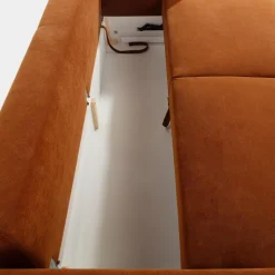 Sofa 3-osobowa pomarańczowa ANDORA