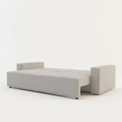 Sofa 3-osobowa rozkładana SPARK popielata