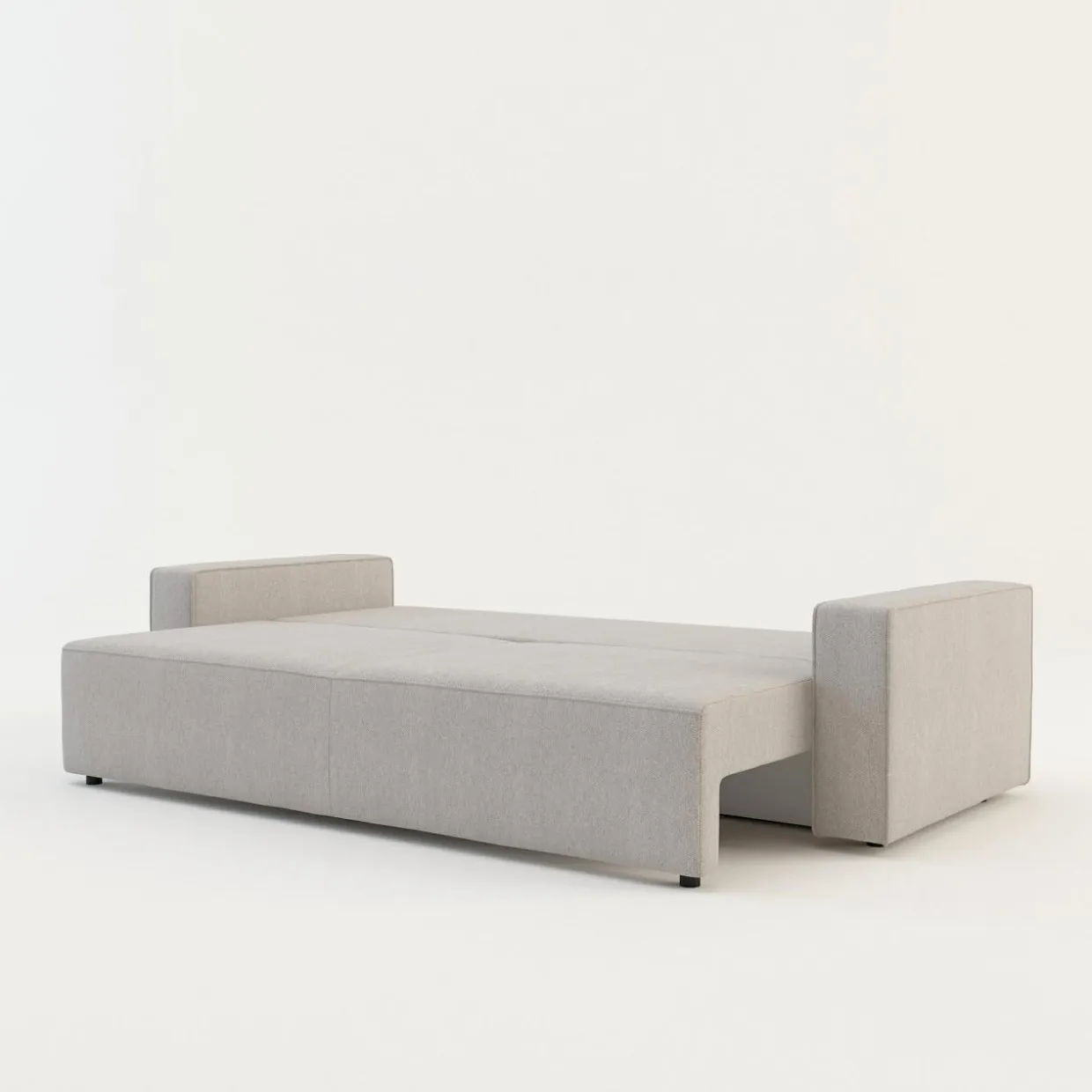 Sofa 3-osobowa rozkładana SPARK popielata