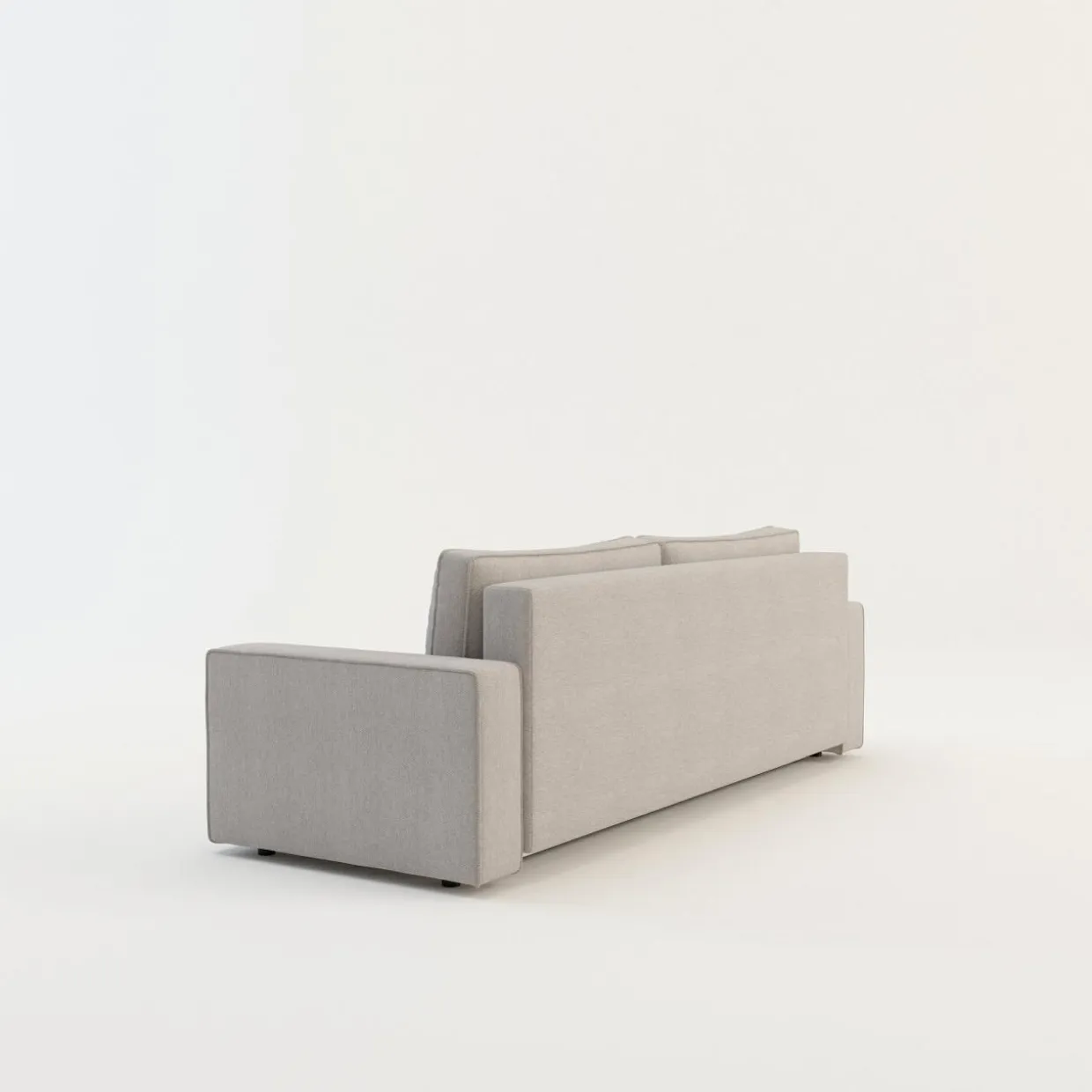Sofa 3-osobowa rozkładana SPARK popielata