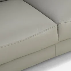 Sofa 2-osobowa skórzana PERLE