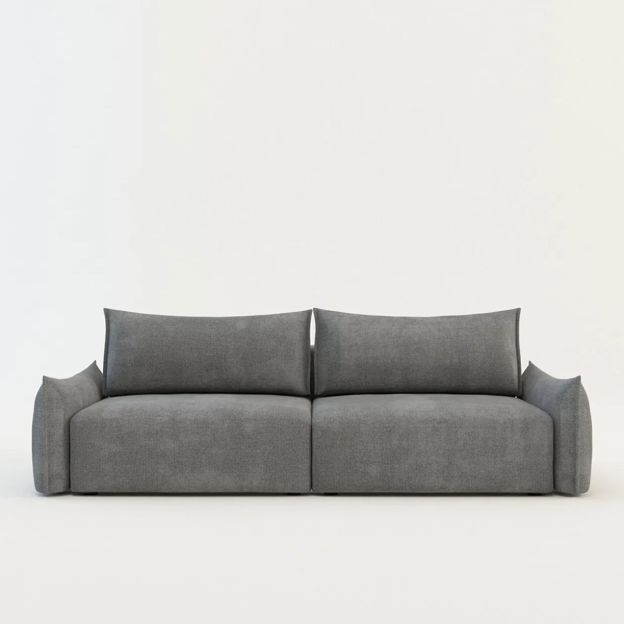 Sofa 3-osobowa szara CYNTHIA