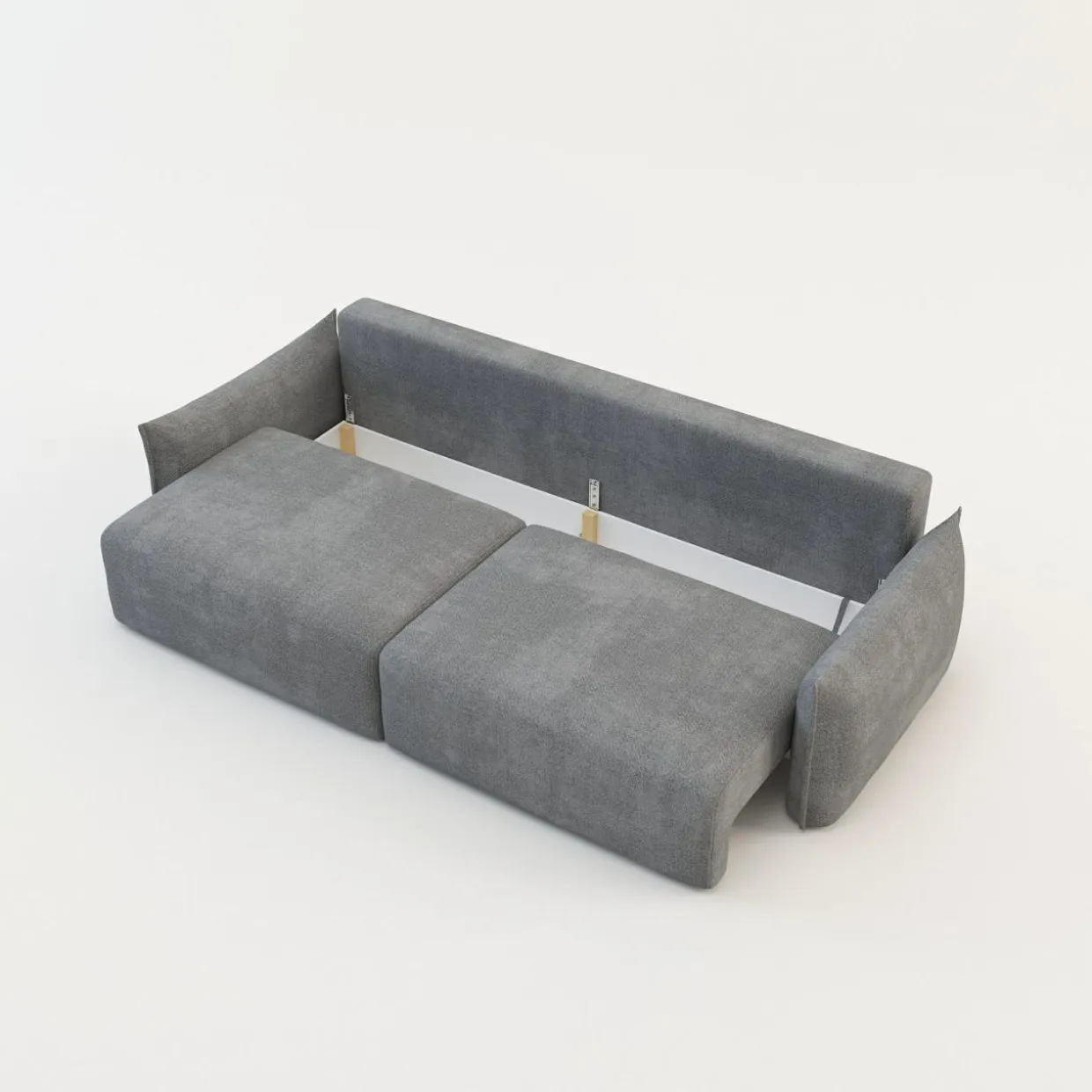 Sofa 3-osobowa szara CYNTHIA