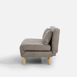 Sofa 2-osobowa szara LAVILLA