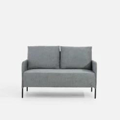 Sofa 2-osobowa szara MANILI
