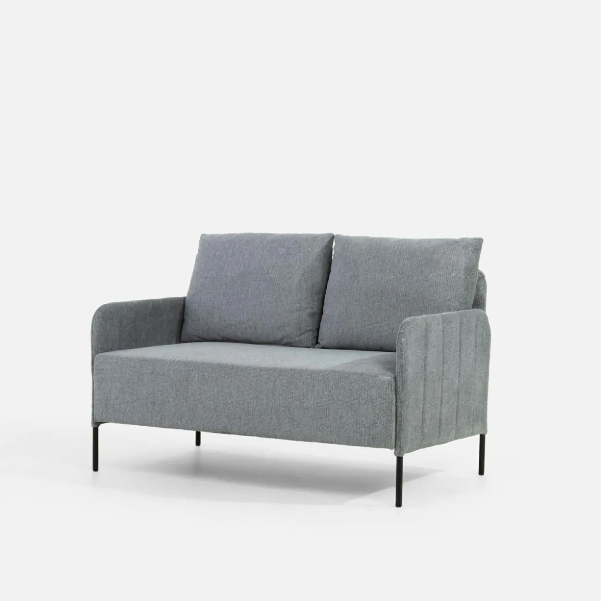 Sofa 2-osobowa szara MANILI