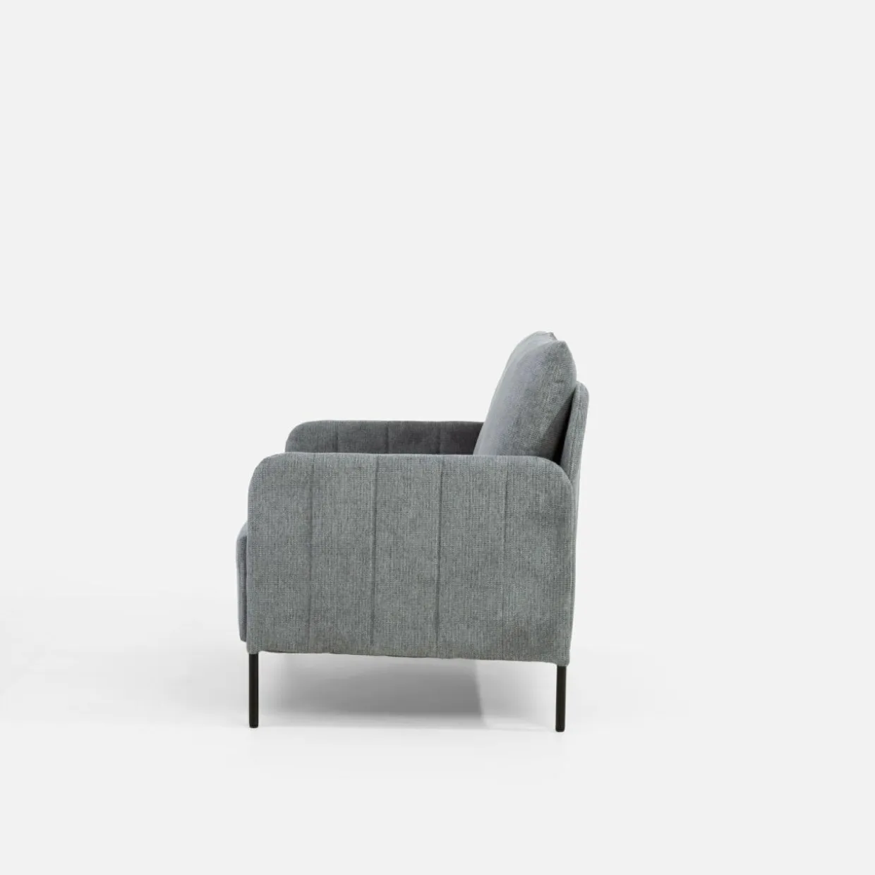 Sofa 2-osobowa szara MANILI