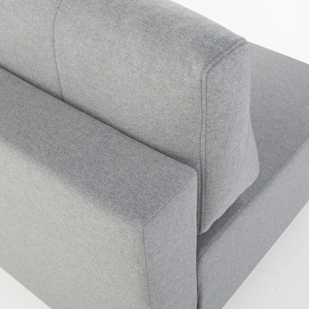 Sofa 3-osobowa szara VERSO