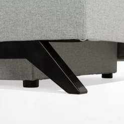 Sofa 3-osobowa szara VERSO