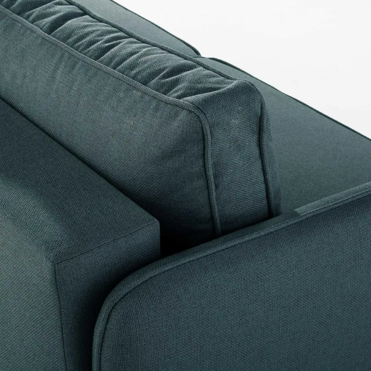 Sofa 3-osobowa szaroniebieska BRUNO