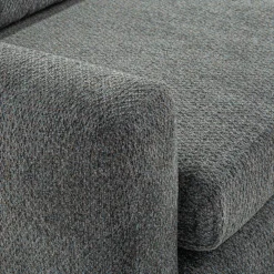 Sofa 3-osobowa szaroniebieska MEVI