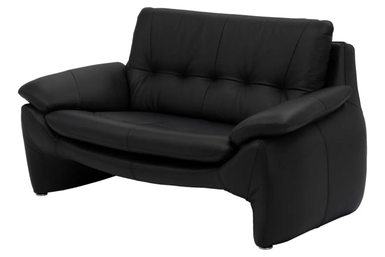 Sofa 2-osobowa ze skóry naturalnej MODENA