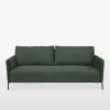 Sofa 3-osobowa zielona RENKA