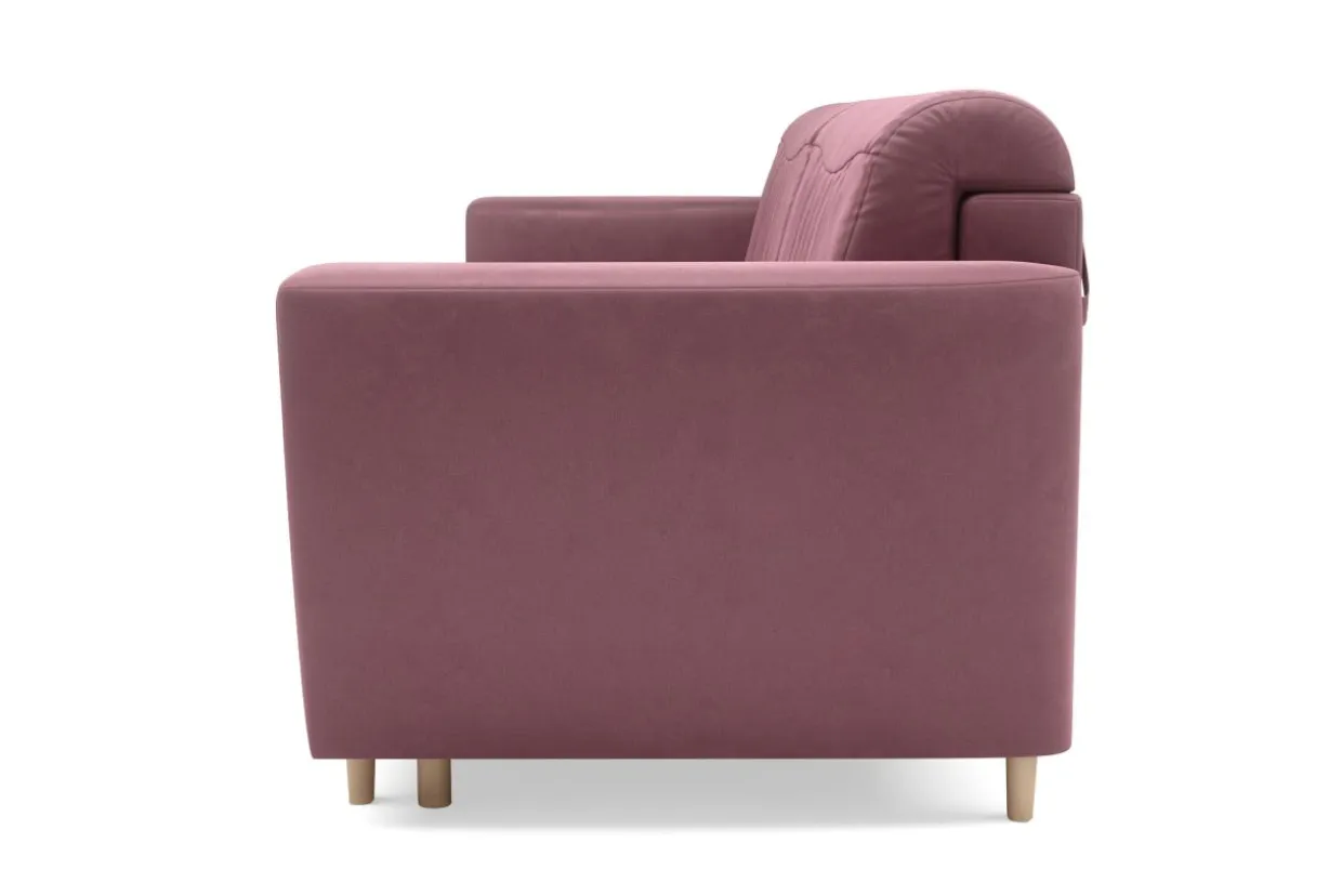 Sofa pudrowy róż PRIIMA