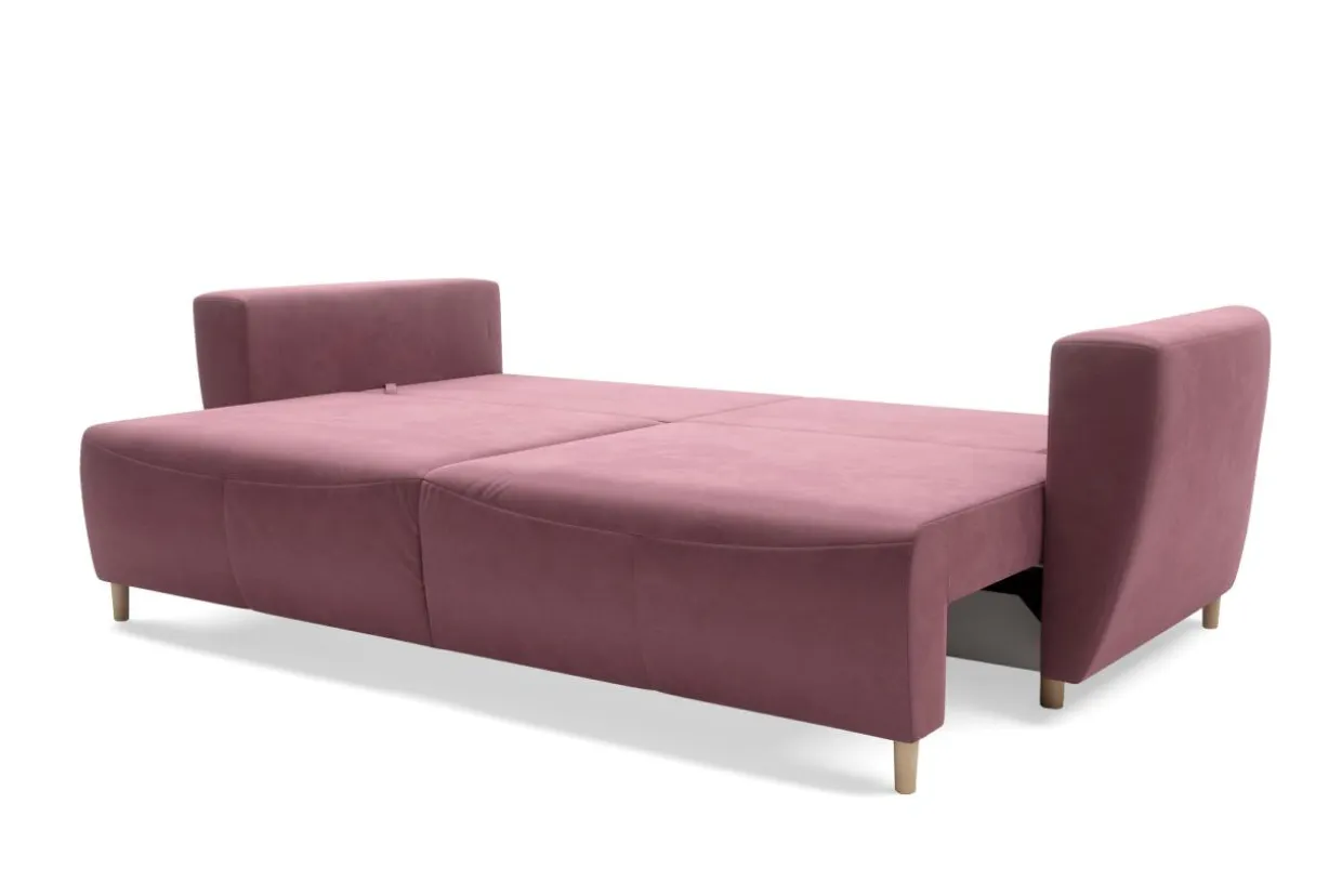 Sofa pudrowy róż PRIIMA