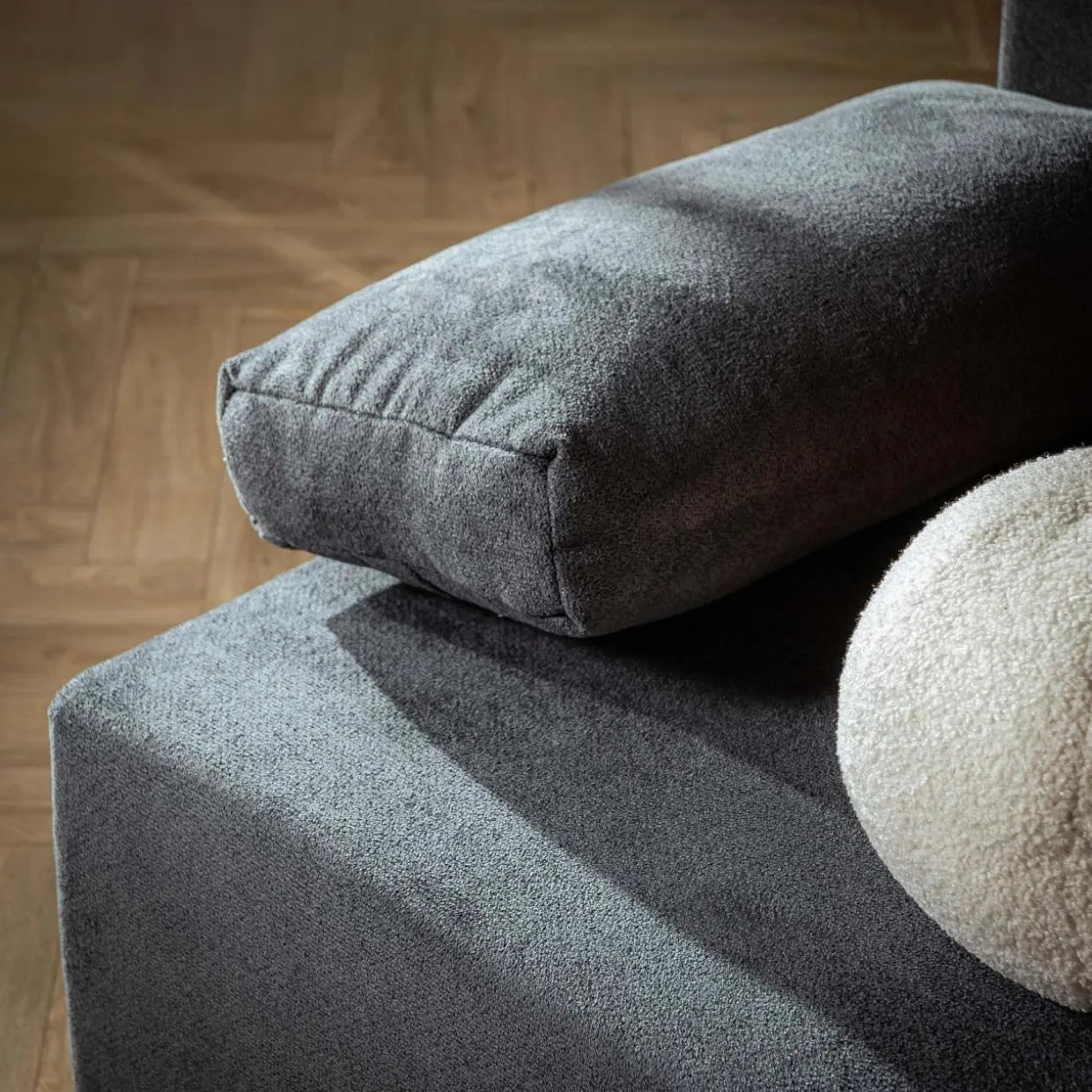 Sofa rozkładana antracyt TREVISO