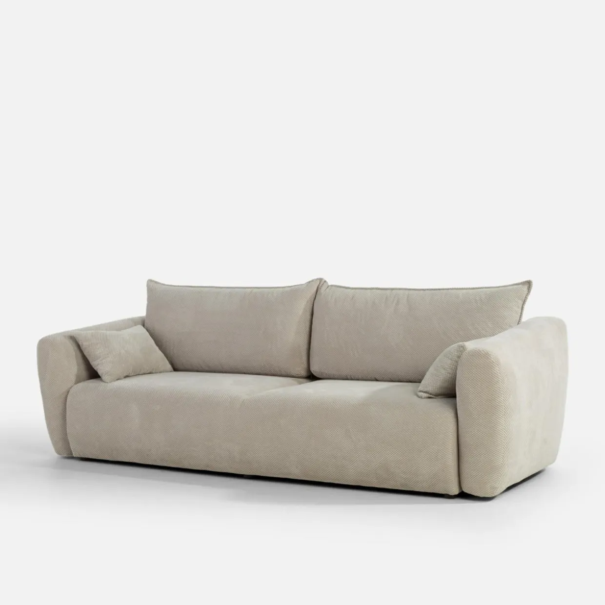 Sofa rozkładana beżowa DALLAS