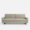Sofa rozkładana beżowa HUGGY