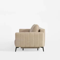 Sofa rozkładana beżowa MARION