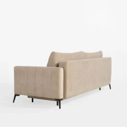 Sofa rozkładana beżowa MARION