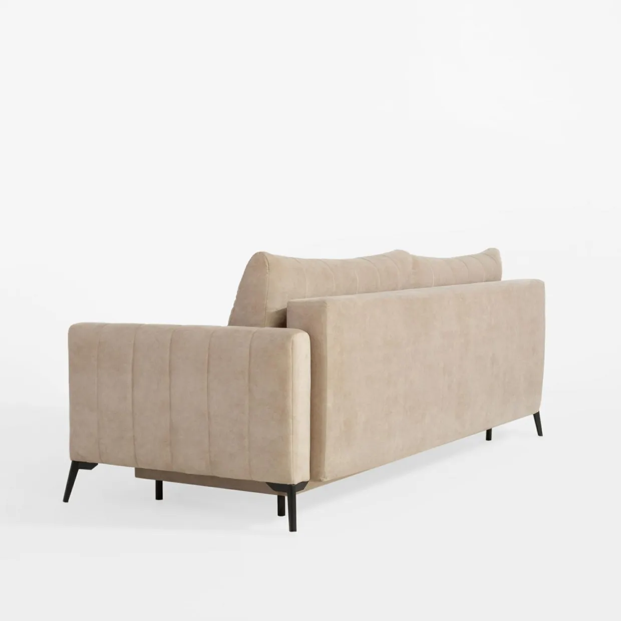 Sofa rozkładana beżowa MARION