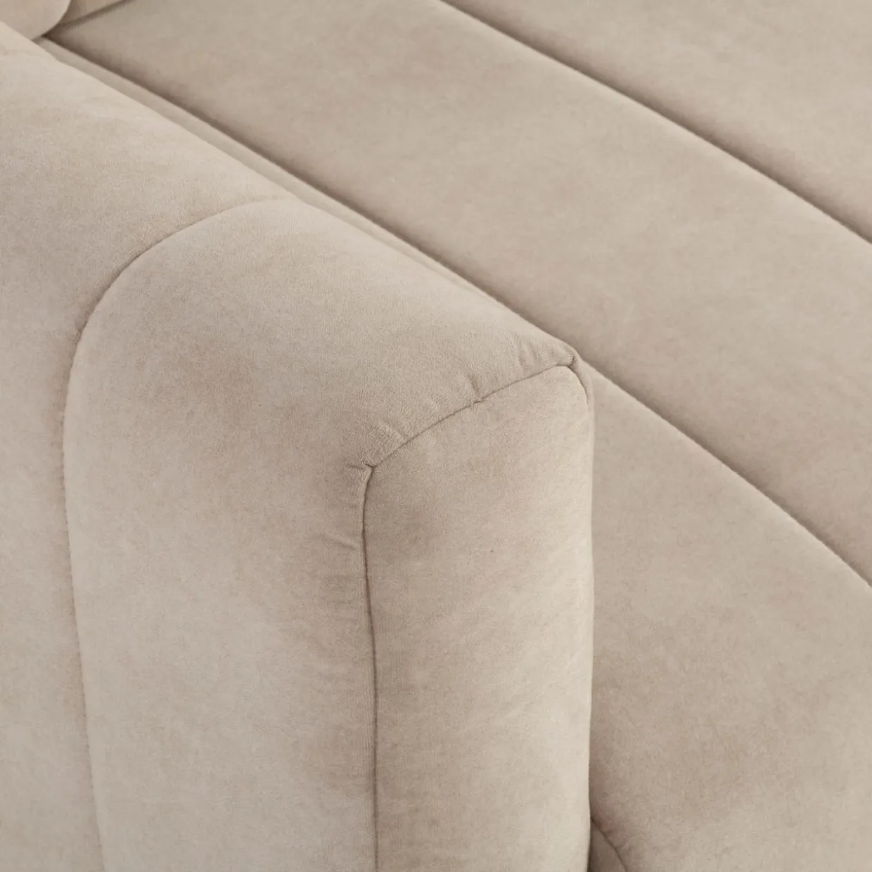 Sofa rozkładana beżowa MARION