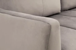 Sofa rozkładana beżowa 3-osobowa ETNA