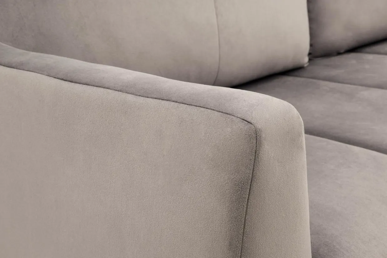 Sofa rozkładana beżowa 3-osobowa ETNA