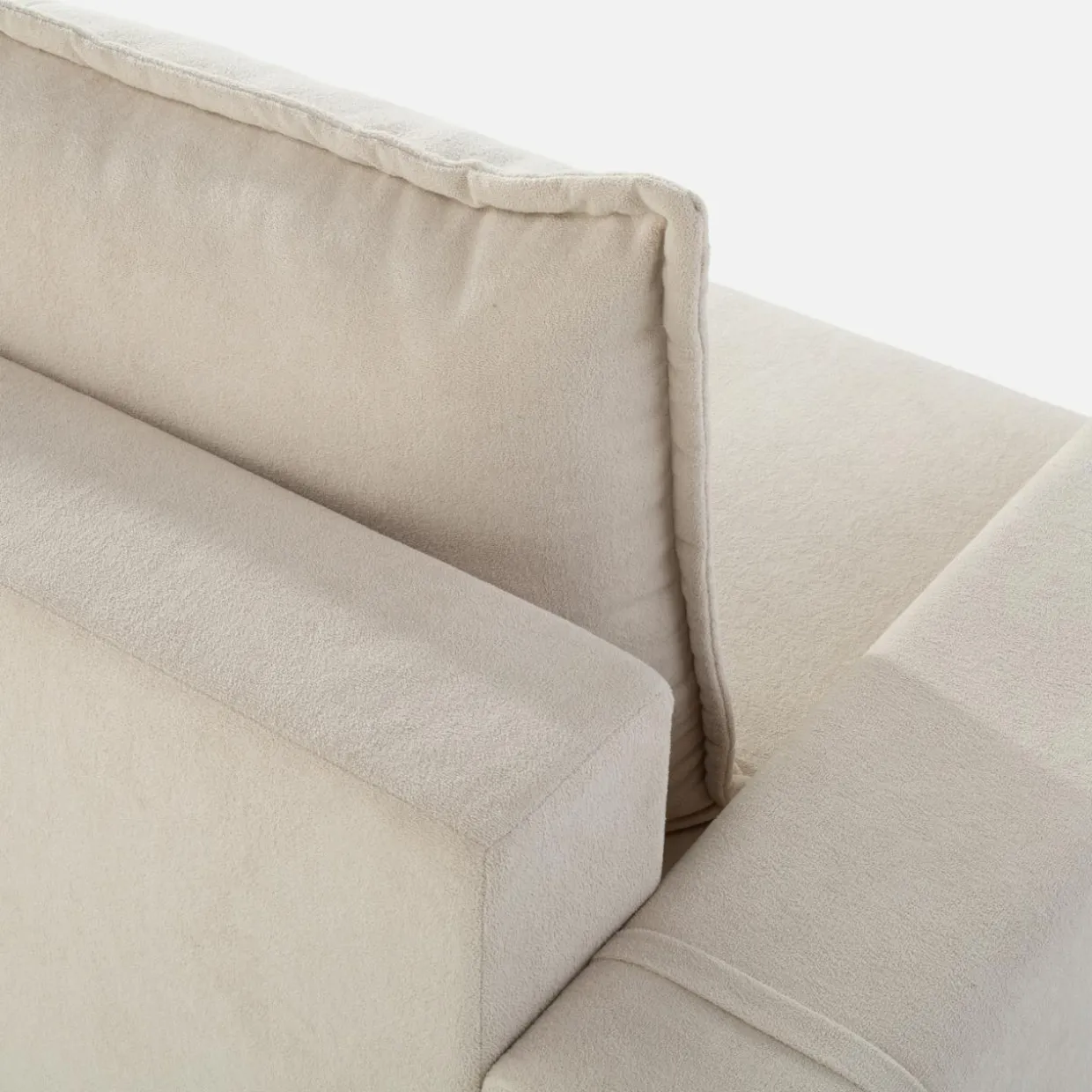Sofa rozkładana beżowa POGI