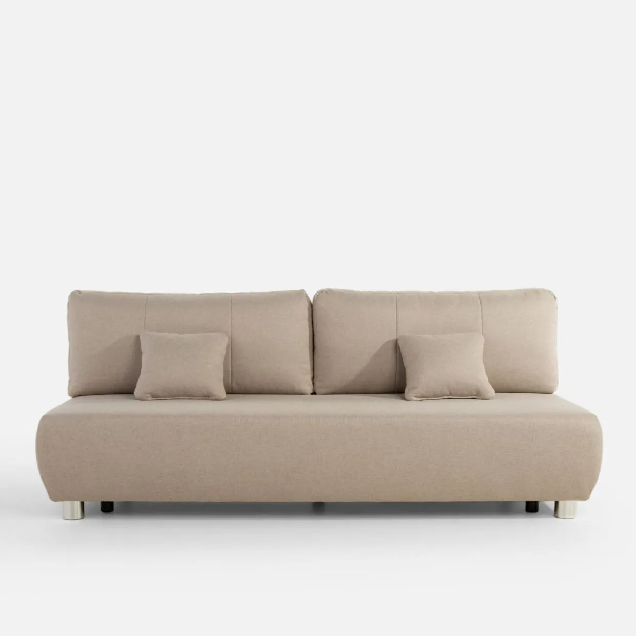 Sofa rozkładana beżowa STAR