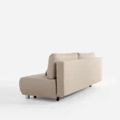 Sofa rozkładana beżowa STAR