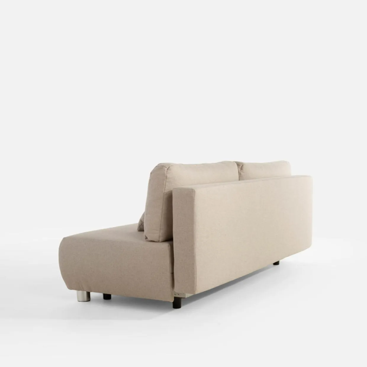 Sofa rozkładana beżowa STAR
