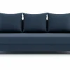 Sofa rozkładana ciemnoniebieska KELLY