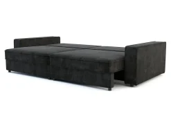 Sofa rozkładana czarna MARKOS