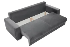 Sofa rozkładana grafitowa GENF