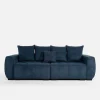 Sofa rozkładana granatowa CORTONA