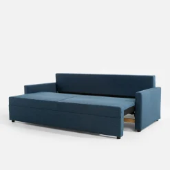 Sofa rozkładana granatowa TAGO
