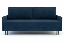 Sofa rozkładana granatowa NELLY