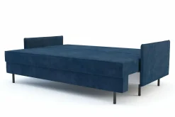Sofa rozkładana granatowa NELLY