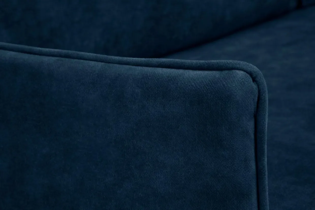 Sofa rozkładana granatowa NELLY