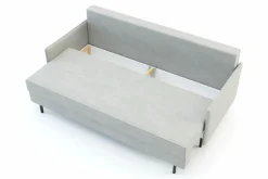 Sofa rozkładana jasnobeżowa NELLY