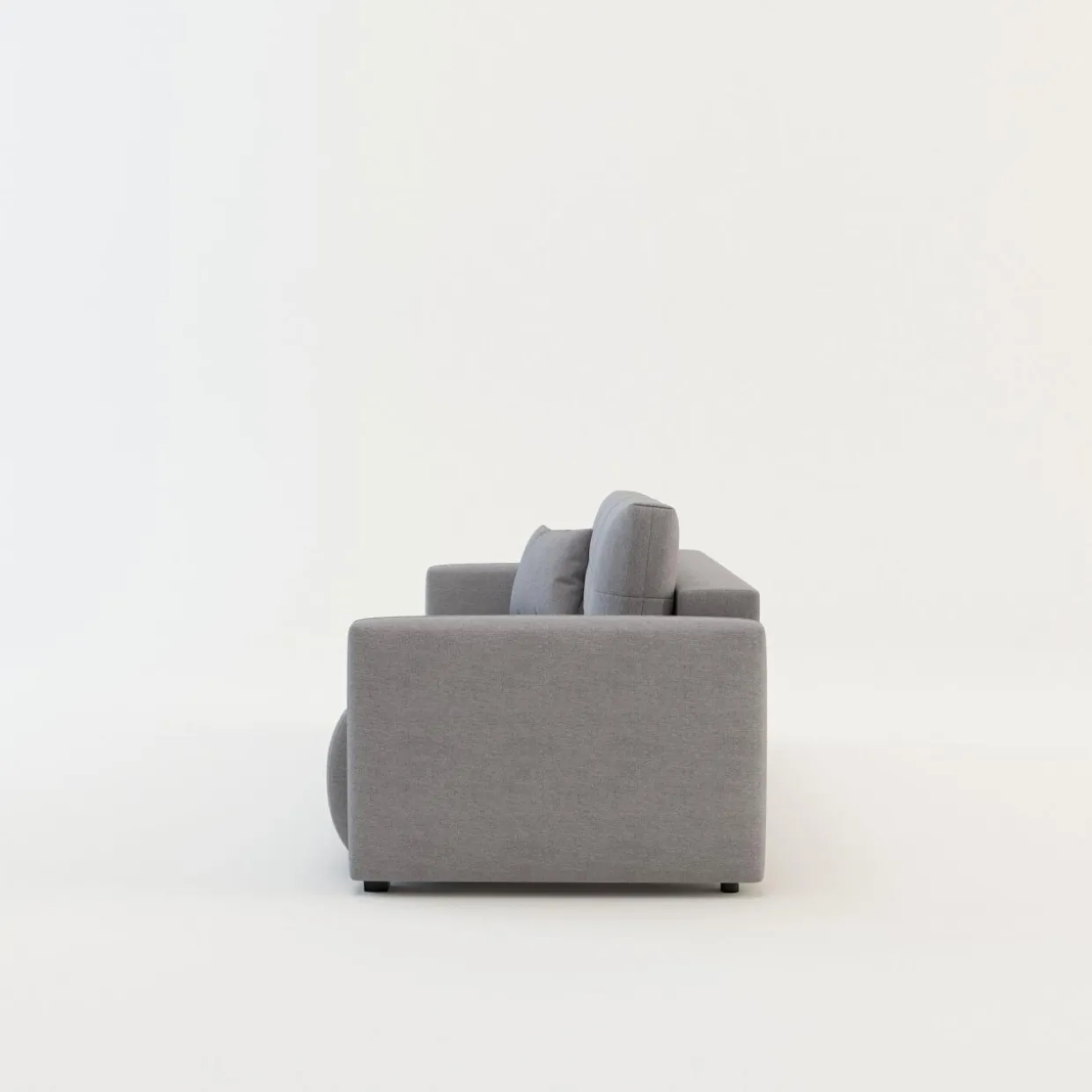 Sofa rozkładana jasnoszara ARDEA