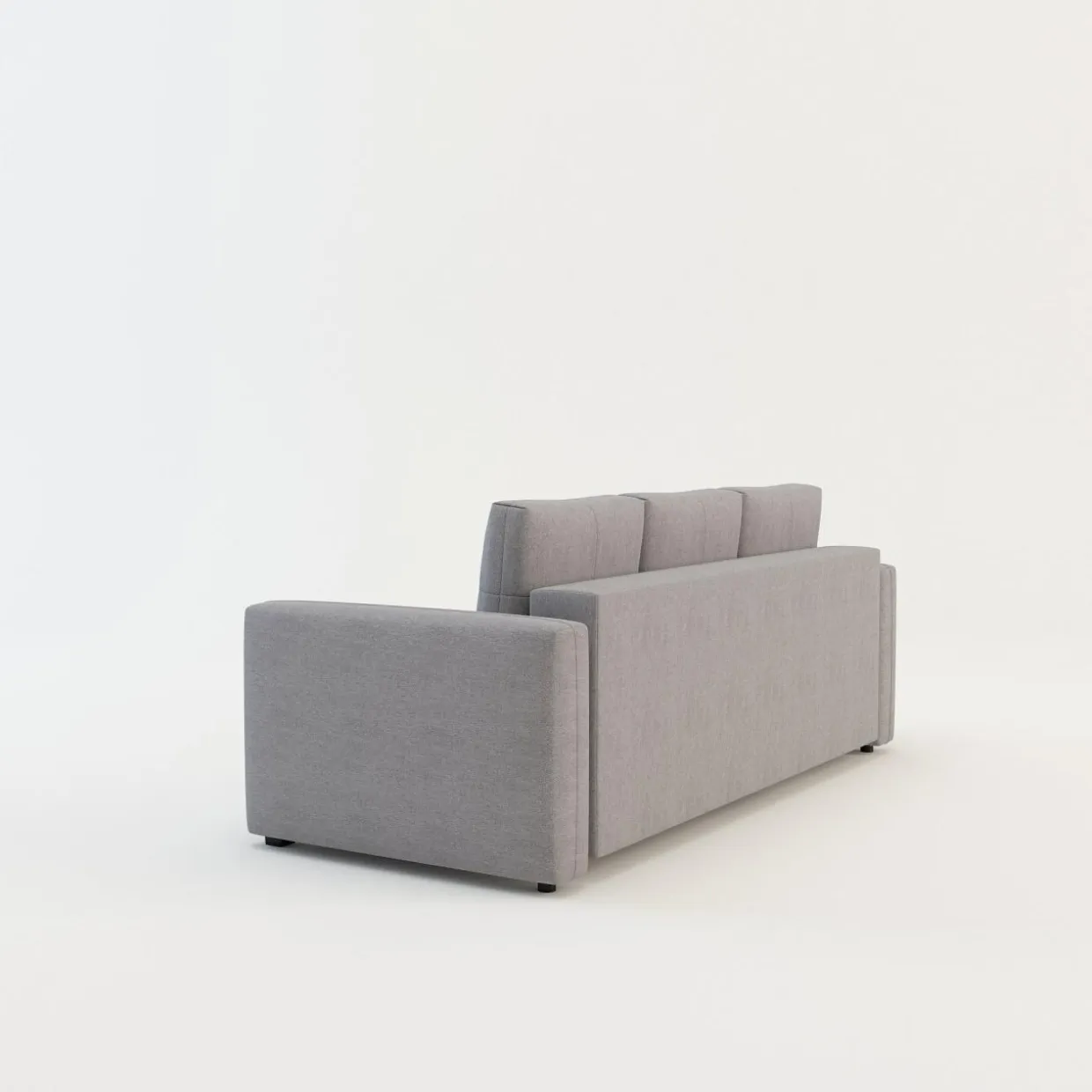 Sofa rozkładana jasnoszara ARDEA