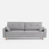 Sofa rozkładana jasnoszara MOSKA