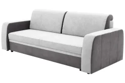 Sofa rozkładana jasnoszara NESSI