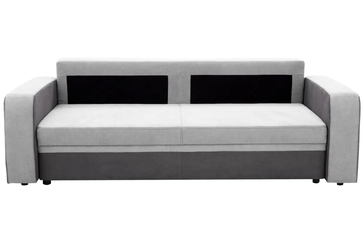 Sofa rozkładana jasnoszara NESSI