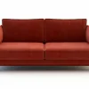 Sofa rozkładana na wysokich nóżkach ADELE