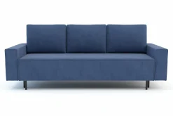 Sofa rozkładana niebieska KAMALA